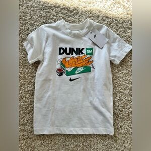 Nike Kids White Dunk 'Em T-Shirt